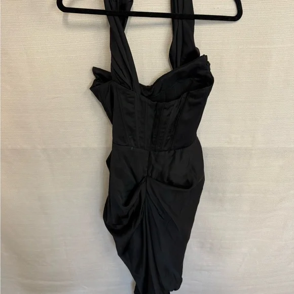 House of CB Black Halter Dress - Picture 3 of 4